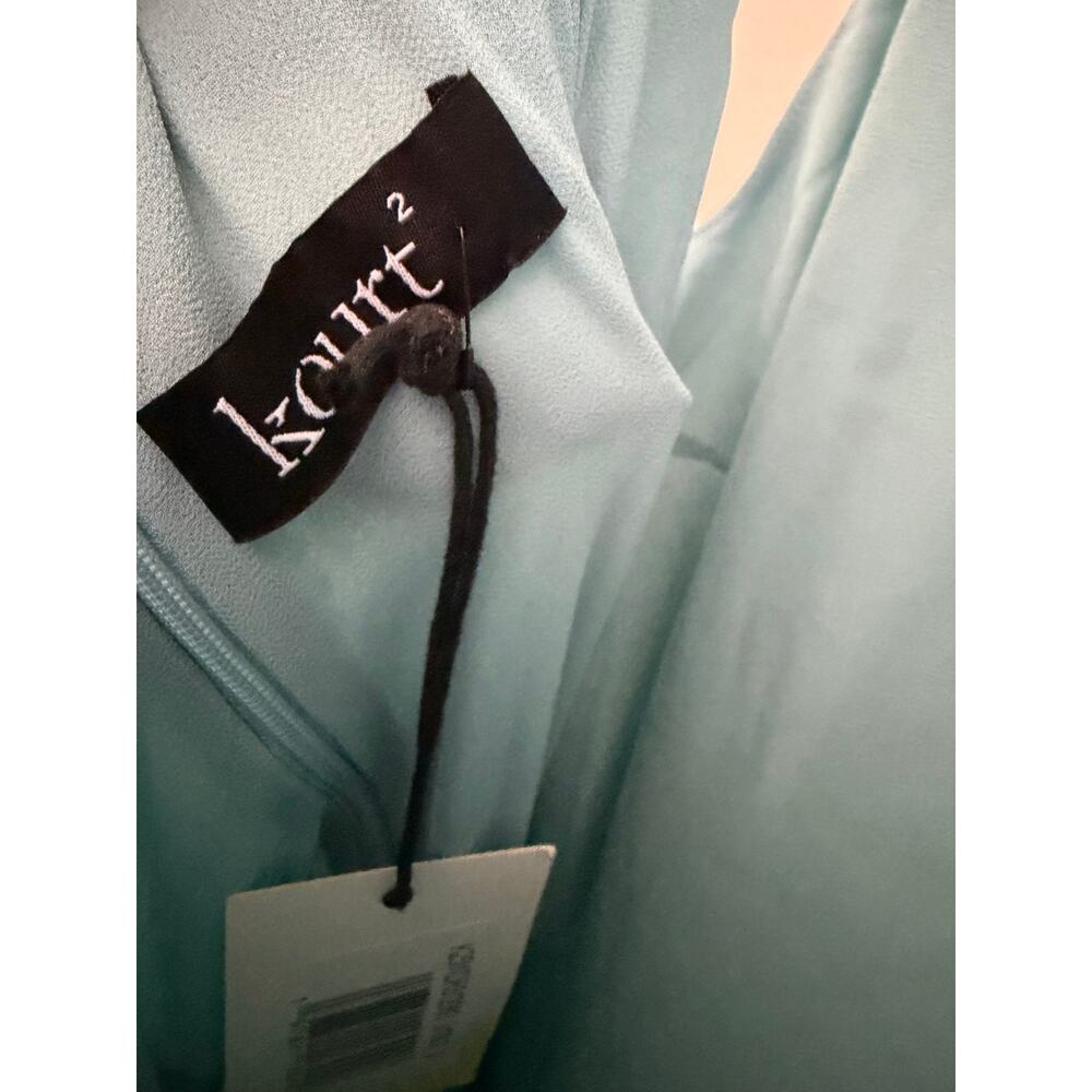 New kourt few moda Odessa light turquoise blue Dress size 2 $222 - Picture 8 of 8